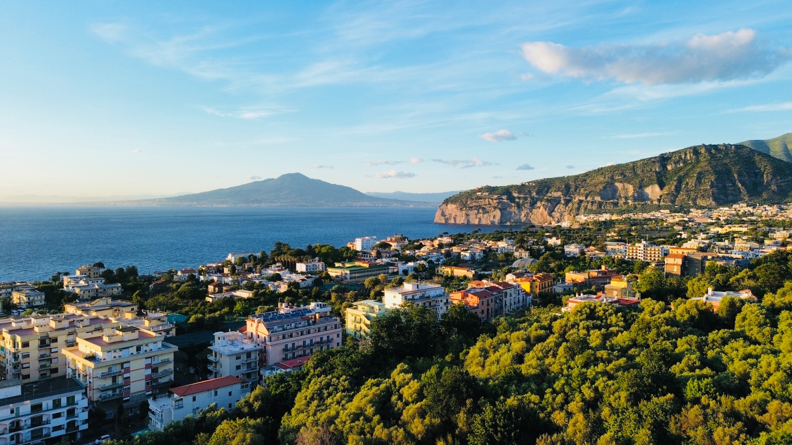 Sorrento vía drone